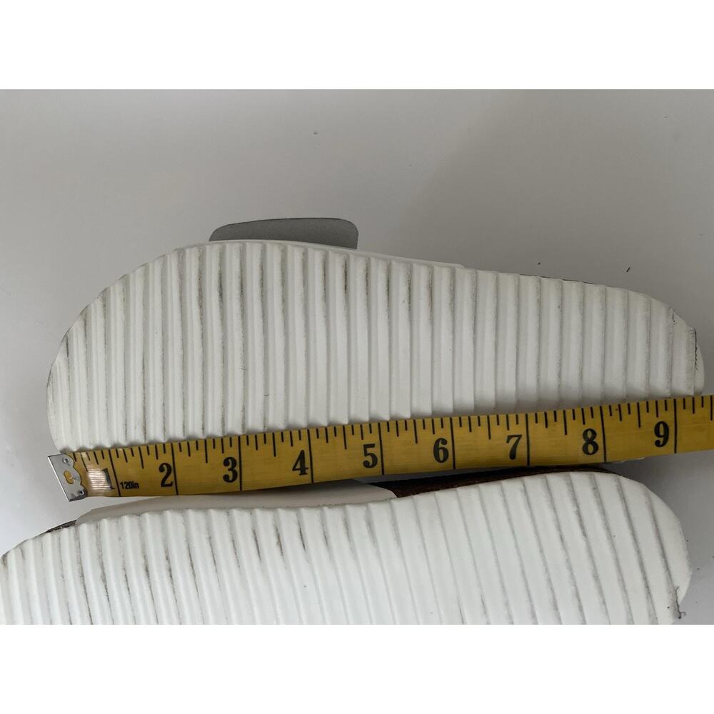 Zara Sandals Womens Size EU 35(US 5) White Slide Buckle Slip On Casual Summer - Picture 3 of 6